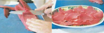 Карпаччо из тунца рецепт, Как приготовить карпаччо из тунца