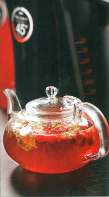 Клюквенный чай рецепт | Как приготовить клюквенный чай