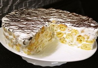 Фото к рецепту: Изысканный бисквит для торта Дамские пальчики