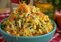 Фото к рецепту: Овощной салат с капустой