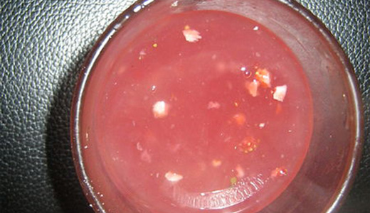 Клубничный кисель