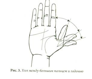 большой палец в хиромантии