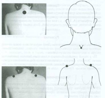 Точки для массажа
