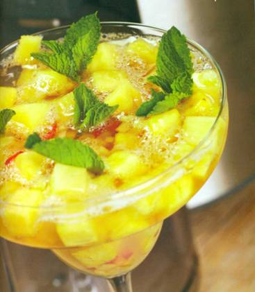 Желе из ананаса рецепт | Как приготовить желе из ананаса