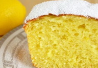 Фото к рецепту: Лимонно-творожный кекс