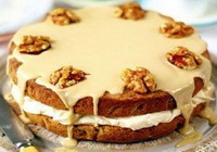 Фото к рецепту: Кофейный крем для орехового торта