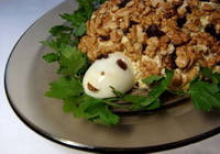 Фото к рецепту: Салат черепаха с филе курицы