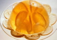 Фото к рецепту: Желе Апельсиновые дольки