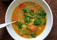 Фото к рецепту: Постный картофельный суп 