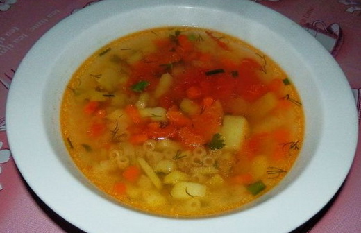 Тарелка африканского супа