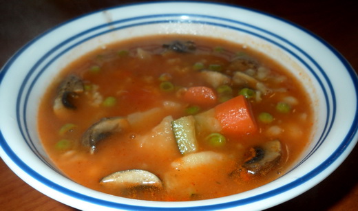 Сервировка супа