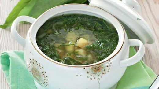 Готовый суп