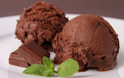 Шоколадное мороженое в домашних условиях