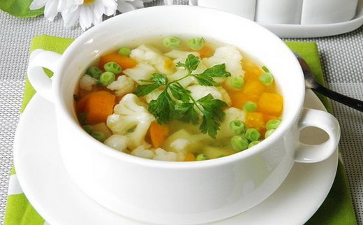 Суп из овощного ассорти