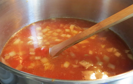 Варим суп до готовности